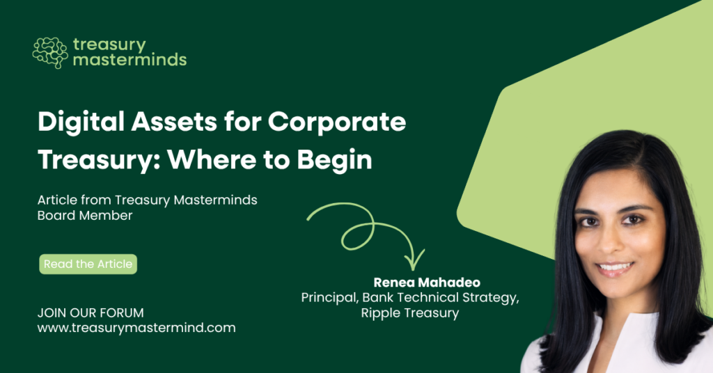 Digital Assets for Corporate Treasury